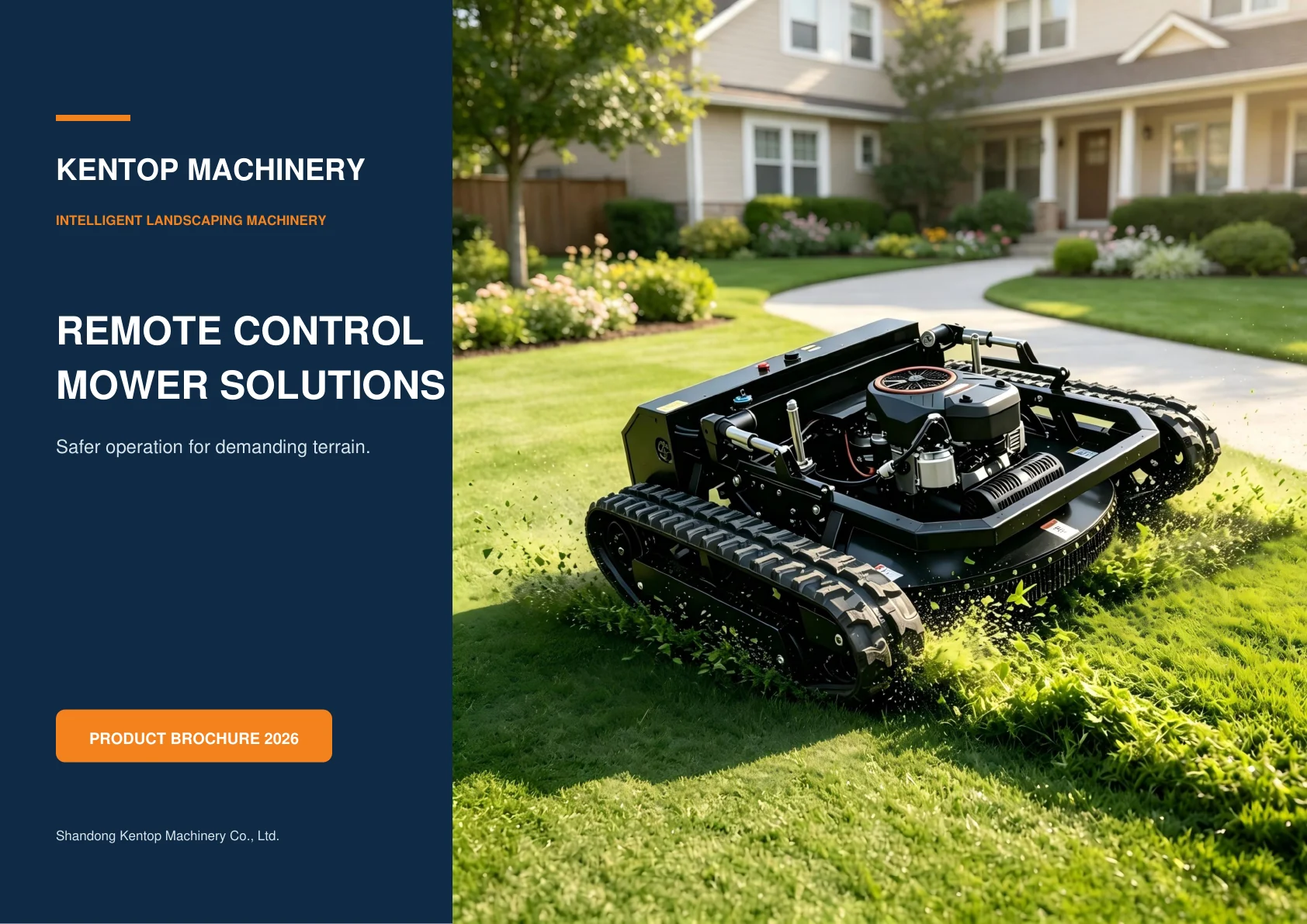 KENTOP Remote Control Mower Product Brochure - Page 1 of 16