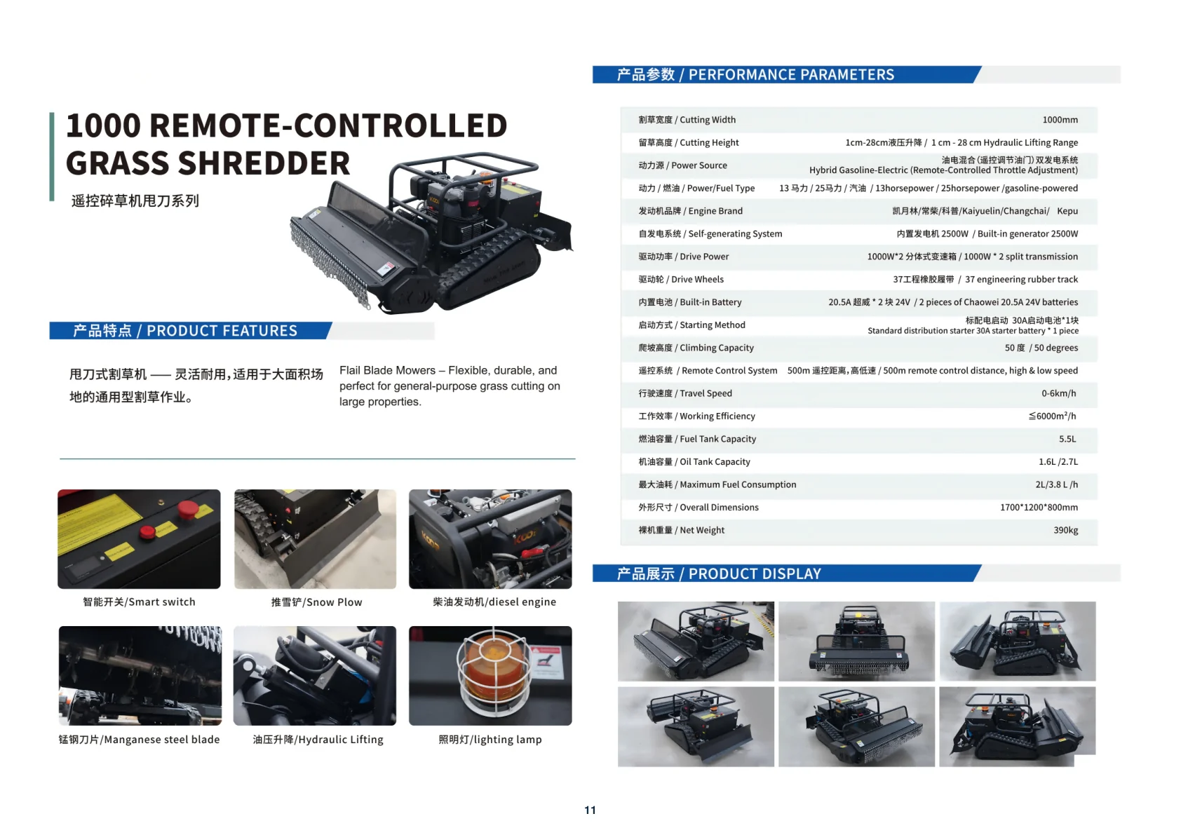 KENTOP Remote Control Mower Product Brochure - Page 12 of 16