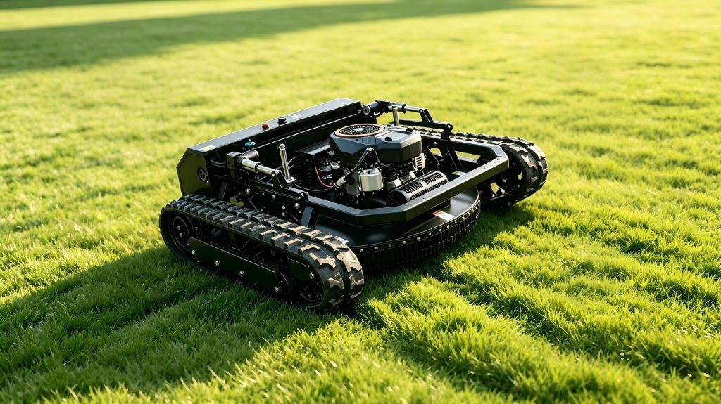 KENTOP remote control lawn mower for slopes and large grass areas