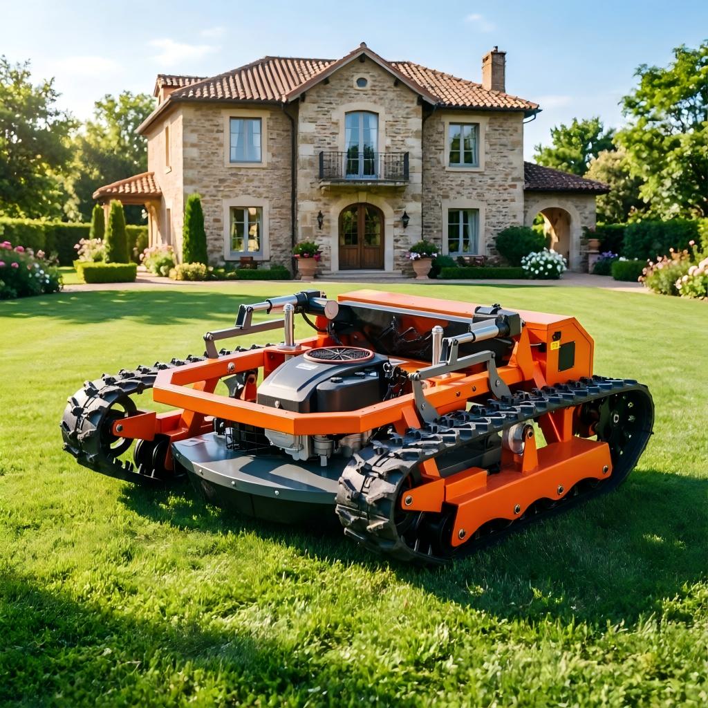 SH-800DL-1000 1000mm remote control tracked mower for estate vegetation maintenance